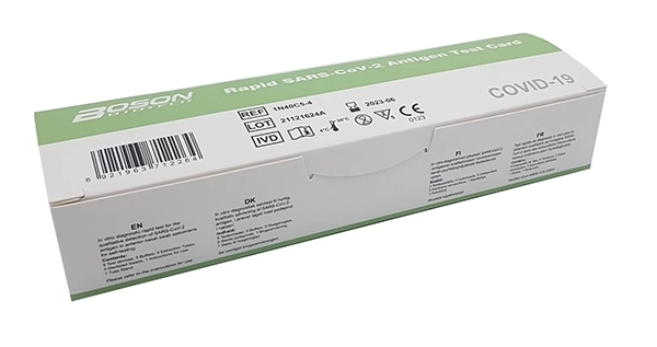 Boson Rapid SARS-CoV-2 Antigen Test Card (5 Pack)